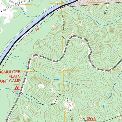 US Forest Service - Topo Berner, GA FSTopo Legacy digital map