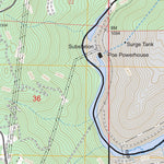 US Forest Service - Topo Berry Creek, CA FSTopo Legacy digital map