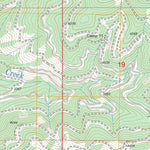 US Forest Service - Topo Bertha Hill, ID FSTopo Legacy digital map