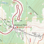 US Forest Service - Topo Berthoud Pass, CO FSTopo Legacy digital map