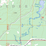 US Forest Service - Topo Beth Lake, MN FSTopo Legacy digital map