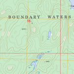 US Forest Service - Topo Beth Lake, MN FSTopo Legacy digital map