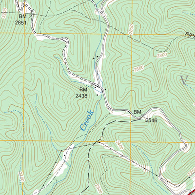 US Forest Service - Topo Beverly West, WV FSTopo Legacy digital map