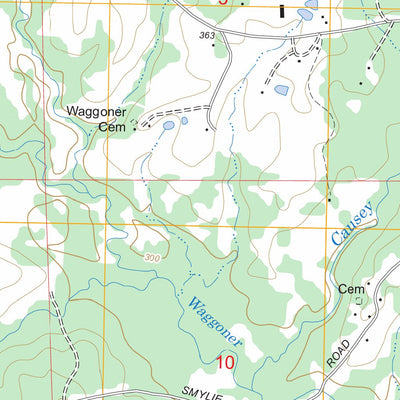 US Forest Service - Topo Bewelcome, MS FSTopo Legacy digital map