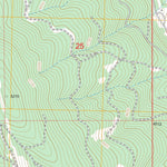 US Forest Service - Topo Bieber, CA FSTopo Legacy digital map