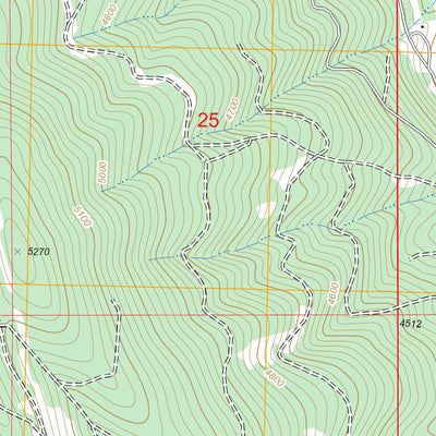 US Forest Service - Topo Bieber, CA FSTopo Legacy digital map