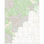 US Forest Service - Topo Big Baldy, OR FSTopo Legacy digital map