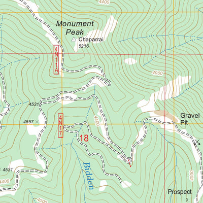 US Forest Service - Topo Big Bar, CA FSTopo Legacy digital map
