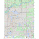 US Forest Service - Topo Big Blue Lake, MI FSTopo Legacy digital map