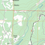 US Forest Service - Topo Big Butte Springs, OR FSTopo Legacy digital map