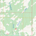 US Forest Service - Topo Big Chief Creek, ID FSTopo Legacy digital map