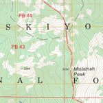 US Forest Service - Topo Big Craggies, OR FSTopo Legacy digital map
