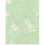 US Forest Service - Topo Big Creek, ID FSTopo Legacy digital map