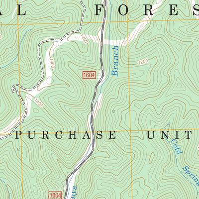 US Forest Service - Topo Big Creek, KY FSTopo Legacy digital map