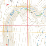 US Forest Service - Topo Big Creek Ranch, ID FSTopo Legacy digital map