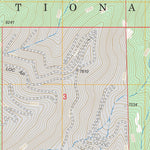 US Forest Service - Topo Big Draw, MT FSTopo Legacy digital map