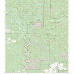 US Forest Service - Topo Big Flat, AR FSTopo Legacy digital map
