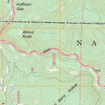 US Forest Service - Topo Big Flat, AR FSTopo Legacy digital map