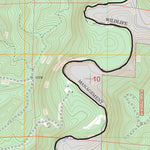 US Forest Service - Topo Big Flat, AR FSTopo Legacy digital map