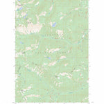 US Forest Service - Topo Big Hawk Mountain, MT FSTopo Legacy digital map