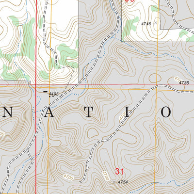 US Forest Service - Topo Big Hole Canyon, CO FSTopo Legacy digital map