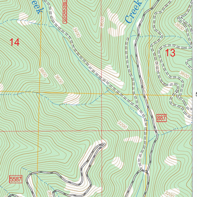 US Forest Service - Topo Big Hole Peak, MT FSTopo Legacy digital map
