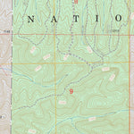 US Forest Service - Topo Big Hudson Creek, OK FSTopo Legacy digital map
