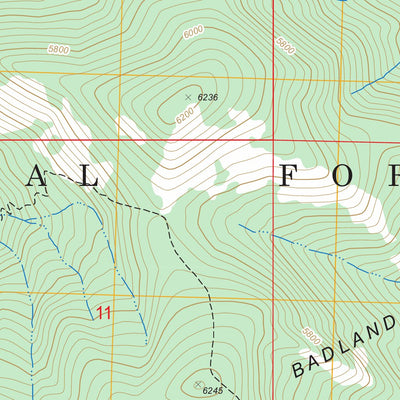 US Forest Service - Topo Big Jim Mountain, WA FSTopo Legacy digital map