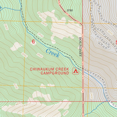 US Forest Service - Topo Big Jim Mountain, WA FSTopo Legacy digital map