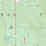 US Forest Service - Topo Big Lake South, AZ FSTopo Legacy digital map