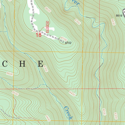 US Forest Service - Topo Big Lake South, AZ FSTopo Legacy digital map