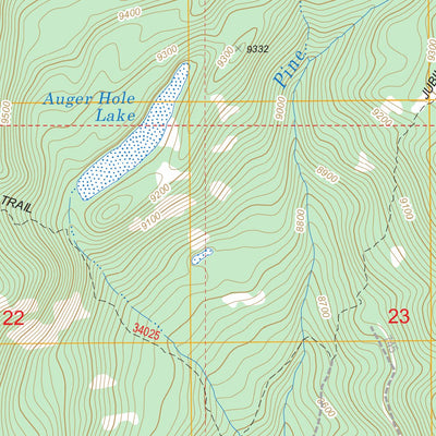 US Forest Service - Topo Big Lake, UT FSTopo Legacy digital map