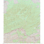 US Forest Service - Topo Big Levels, VA FSTopo Legacy digital map