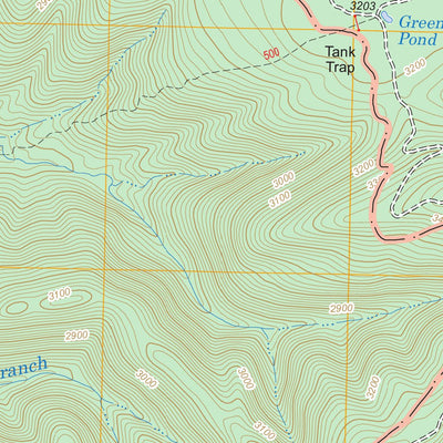 US Forest Service - Topo Big Levels, VA FSTopo Legacy digital map