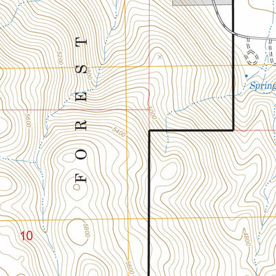 US Forest Service - Topo Big Pine, CA FSTopo Legacy digital map