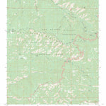 US Forest Service - Topo Big Pine Mountain, CA FSTopo Legacy digital map