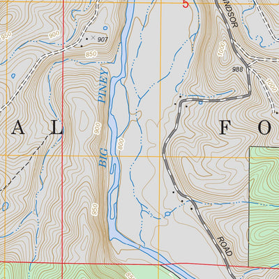 US Forest Service - Topo Big Piney, MO FSTopo Legacy digital map