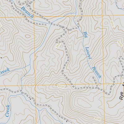 US Forest Service - Topo Big Ridge, NC FSTopo Legacy digital map