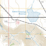 US Forest Service - Topo Big Sage Reservoir, CA FSTopo Legacy digital map