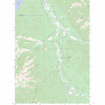 US Forest Service - Topo Big Salmon Lake East, MT FSTopo Legacy digital map