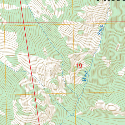 US Forest Service - Topo Big Soap Park, CO FSTopo Legacy digital map