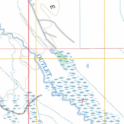 US Forest Service - Topo Big Springs, ID FSTopo Legacy digital map