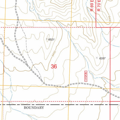 US Forest Service - Topo Big Springs, NV FSTopo Legacy digital map