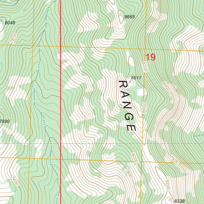 US Forest Service - Topo Big Springs, NV FSTopo Legacy digital map