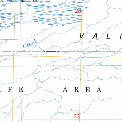 US Forest Service - Topo Big Swamp, CA FSTopo Legacy digital map