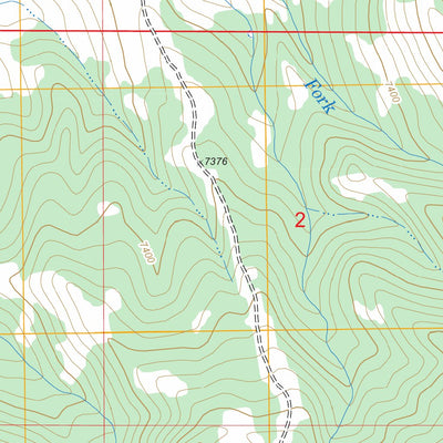 US Forest Service - Topo Big Table Mountain, MT - ID FSTopo Legacy digital map