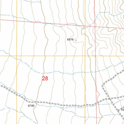 US Forest Service - Topo Big Ten Peak West, NV FSTopo Legacy digital map