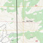 US Forest Service - Topo Big Ten Peak West, NV FSTopo Legacy digital map