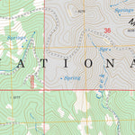 US Forest Service - Topo Big Weasel Springs, OR FSTopo Legacy digital map