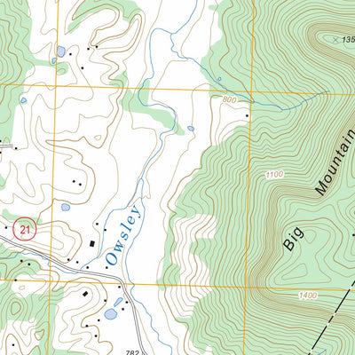 US Forest Service - Topo Bighill, KY FSTopo Legacy digital map